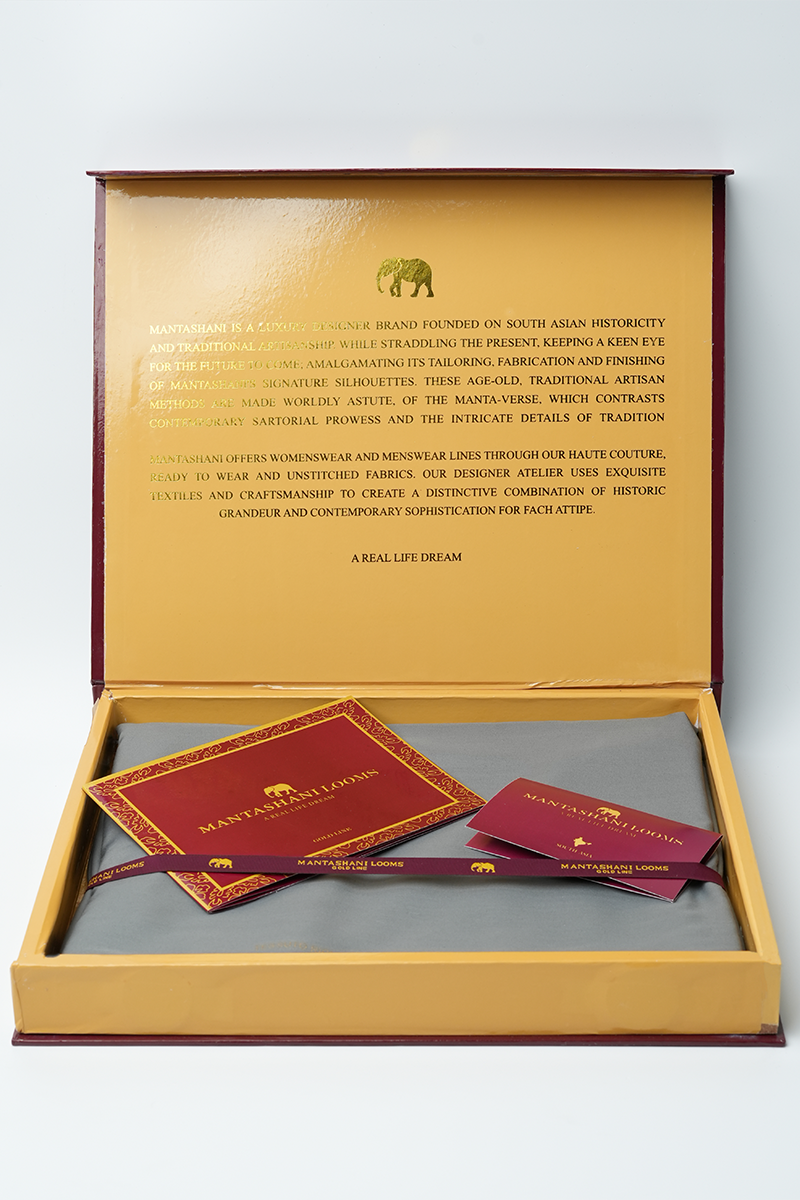 Maziar Unstitched Kameez Shalwar-GRY