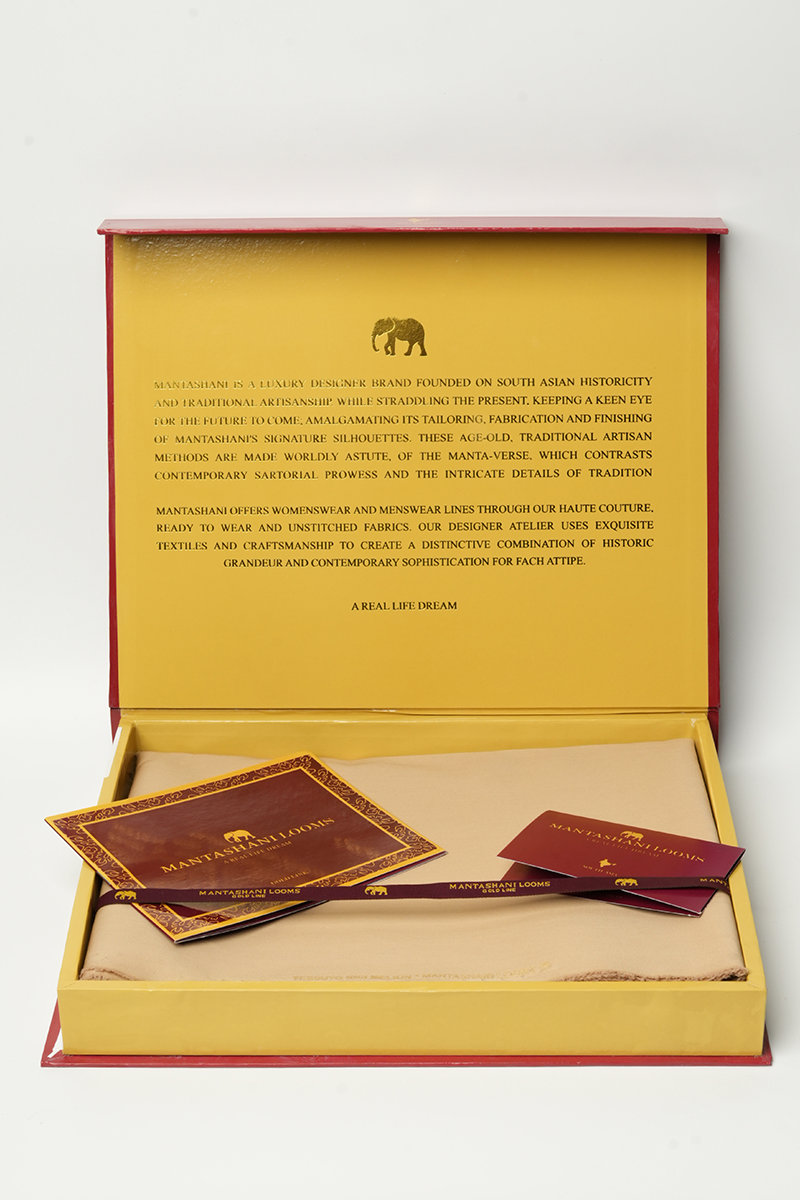 Zamoor Unstitched Kameez Shalwar-KHA