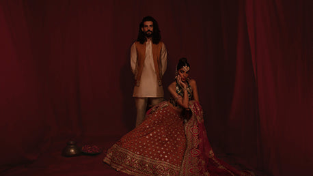 bespoke branding of bridal wear and groom wear