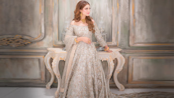 Pastel Metallic Lehengas for Your Perfect Valima Look
