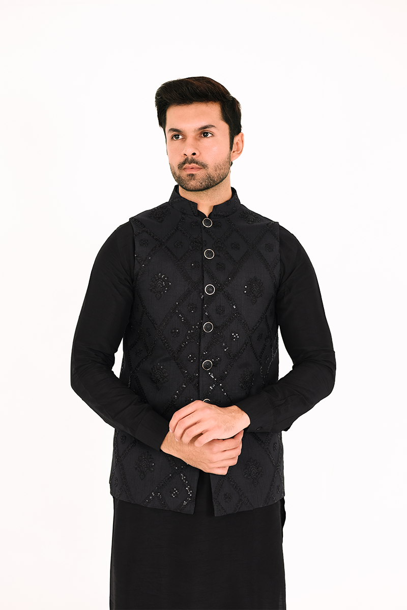 Izar Awami Waist Coat Secondary image