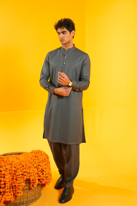 Nakhsh Kameez Shalwar-SGY