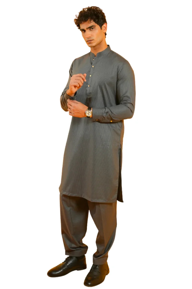 Nakhsh Kameez Shalwar-SGY Main image