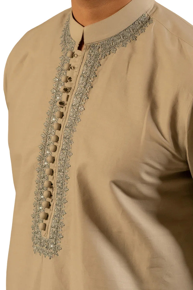 Bedir Kurta-Grey