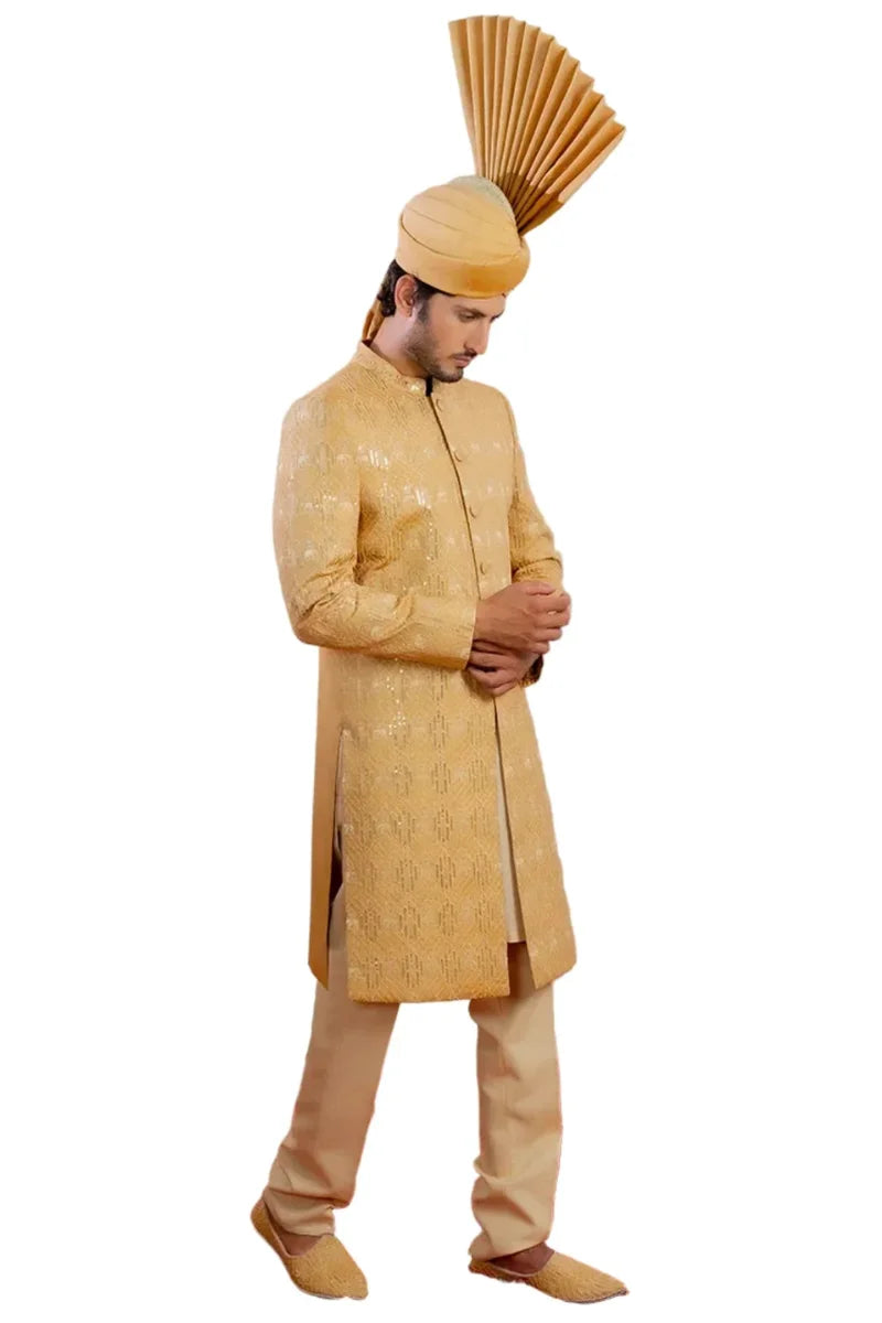 Fateh Sherwani-GLD Main image