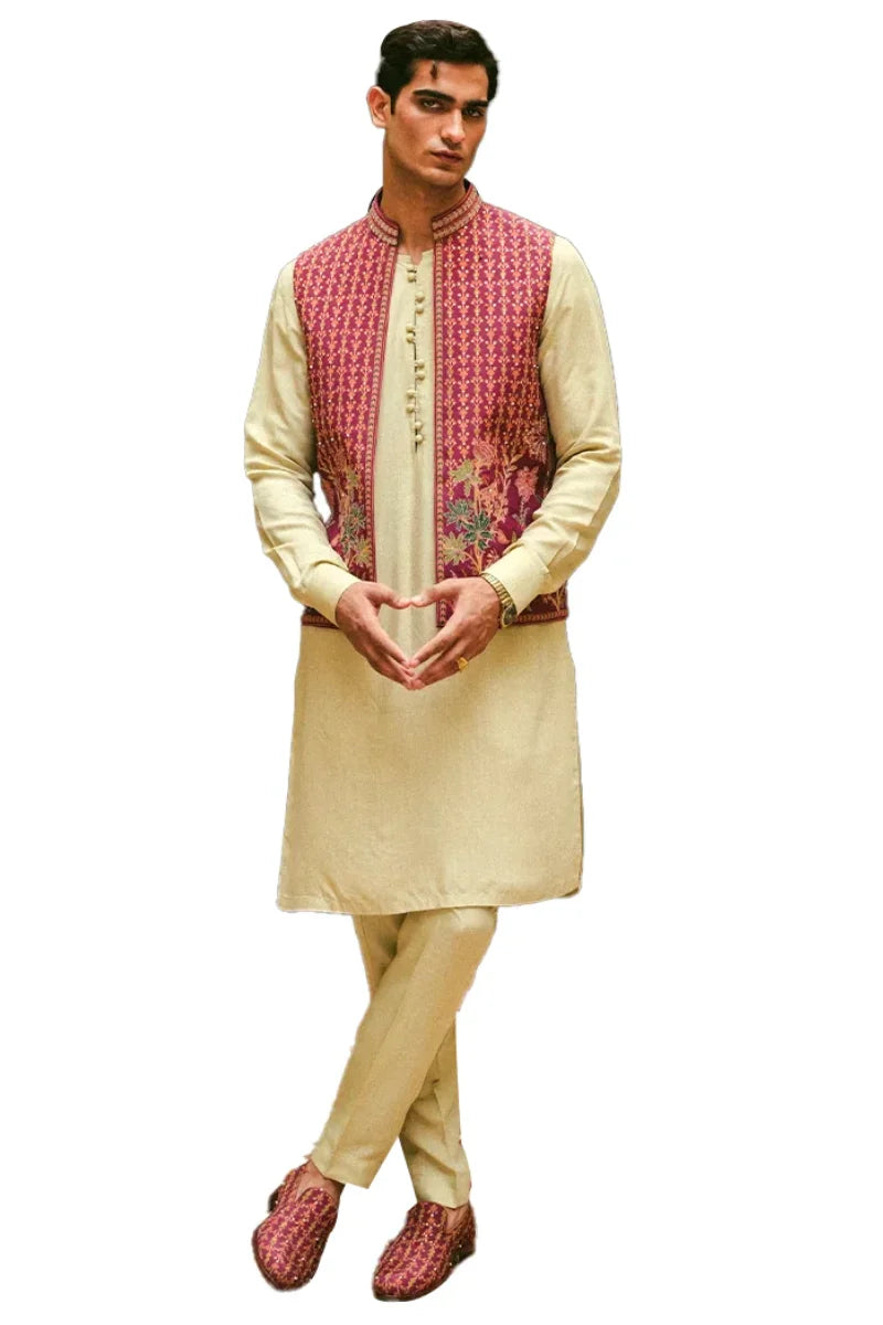 Jamir Awami Waist Coat