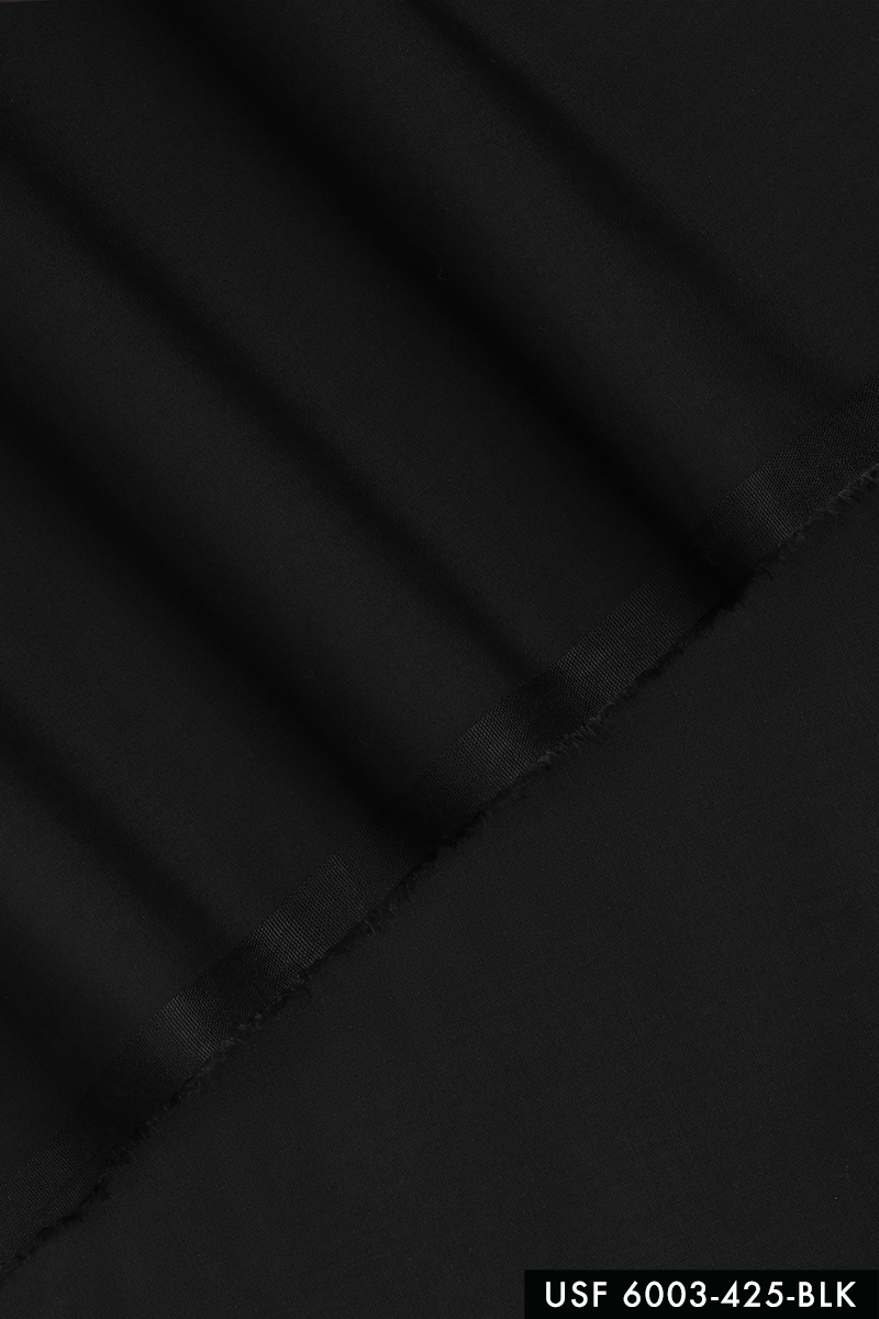 Shahmeer Unstitched Kameez Shalwar-BLK
