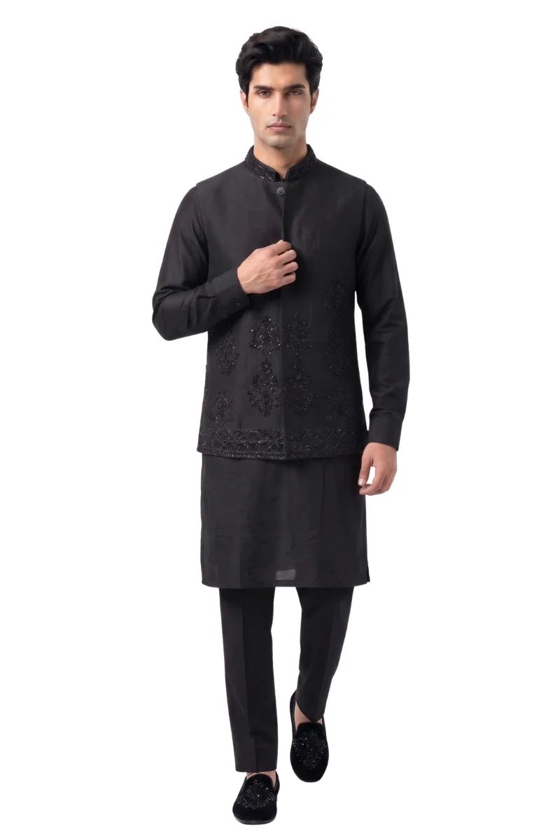 Sabeen Awami Waistcoat Secondary image