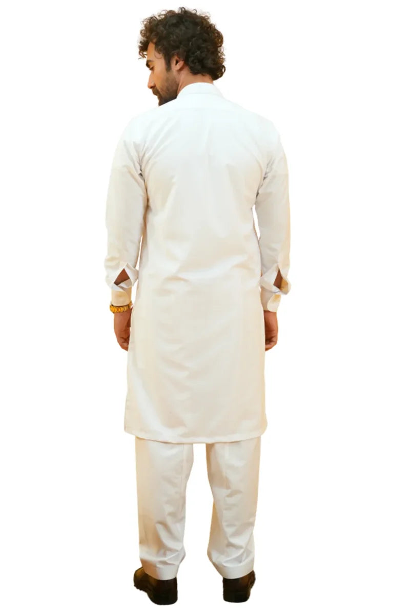 Riwaayat Kameez Shalwar-WHT Secondary image