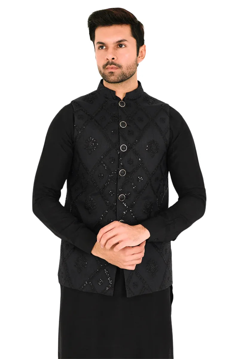 Izar Awami Waist Coat Secondary image
