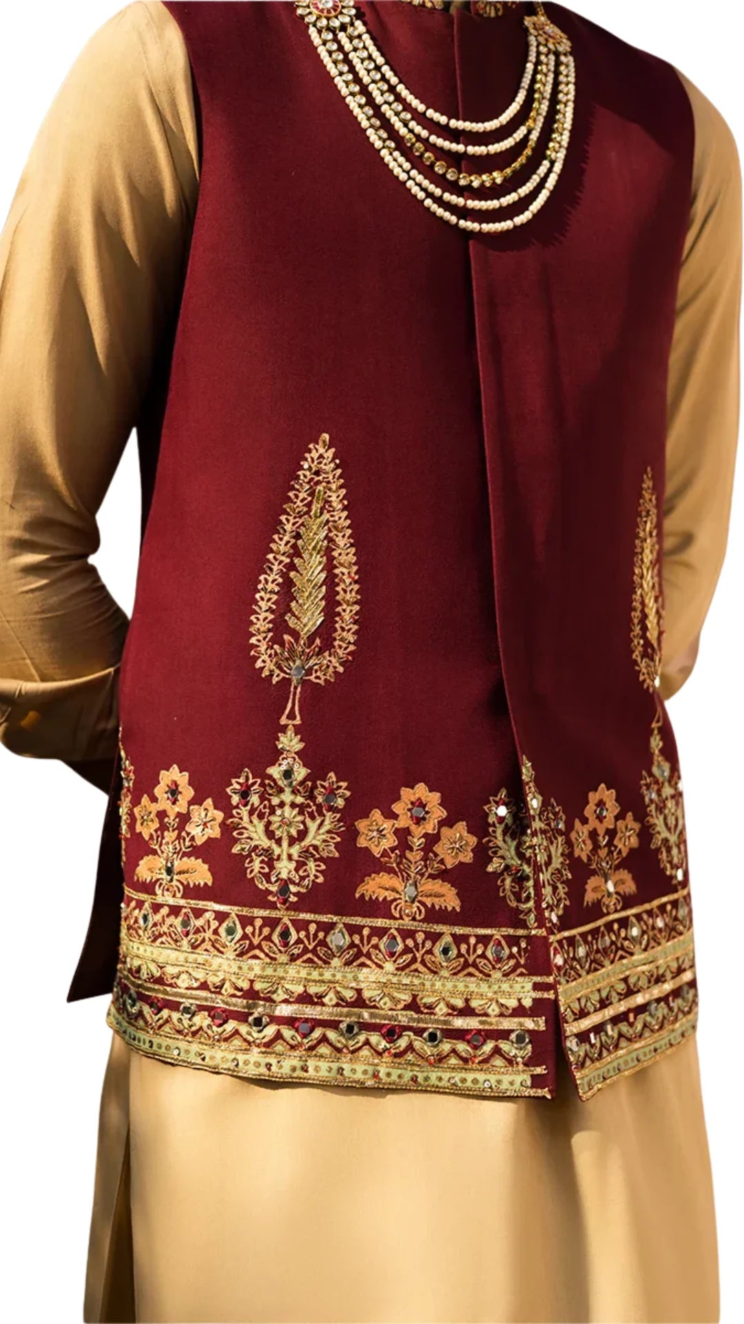 Abrak Awami Waist Coat