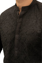 Azlan Kurta - Black