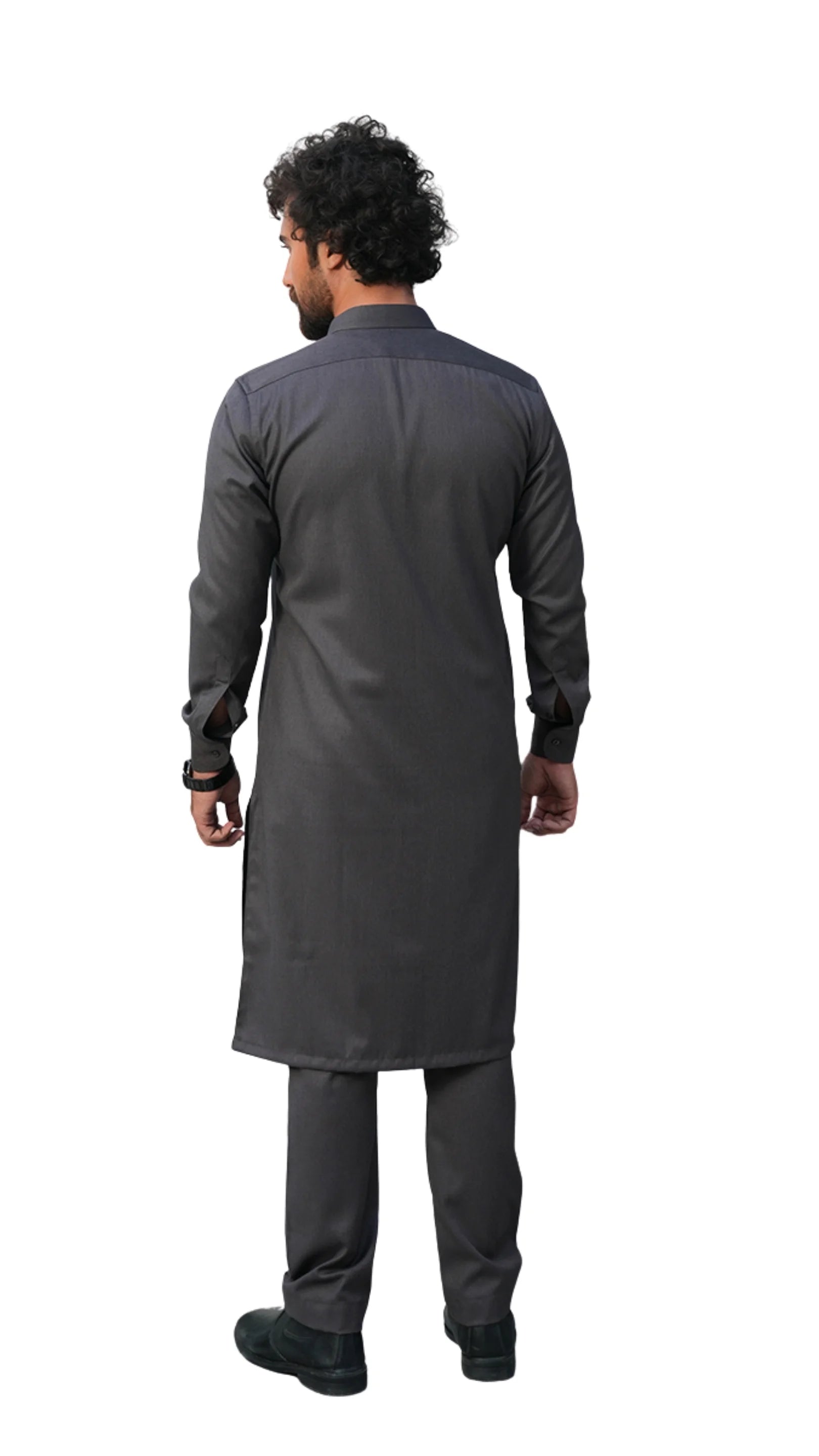 Mahira Kurta Trouser-LGY Secondary image