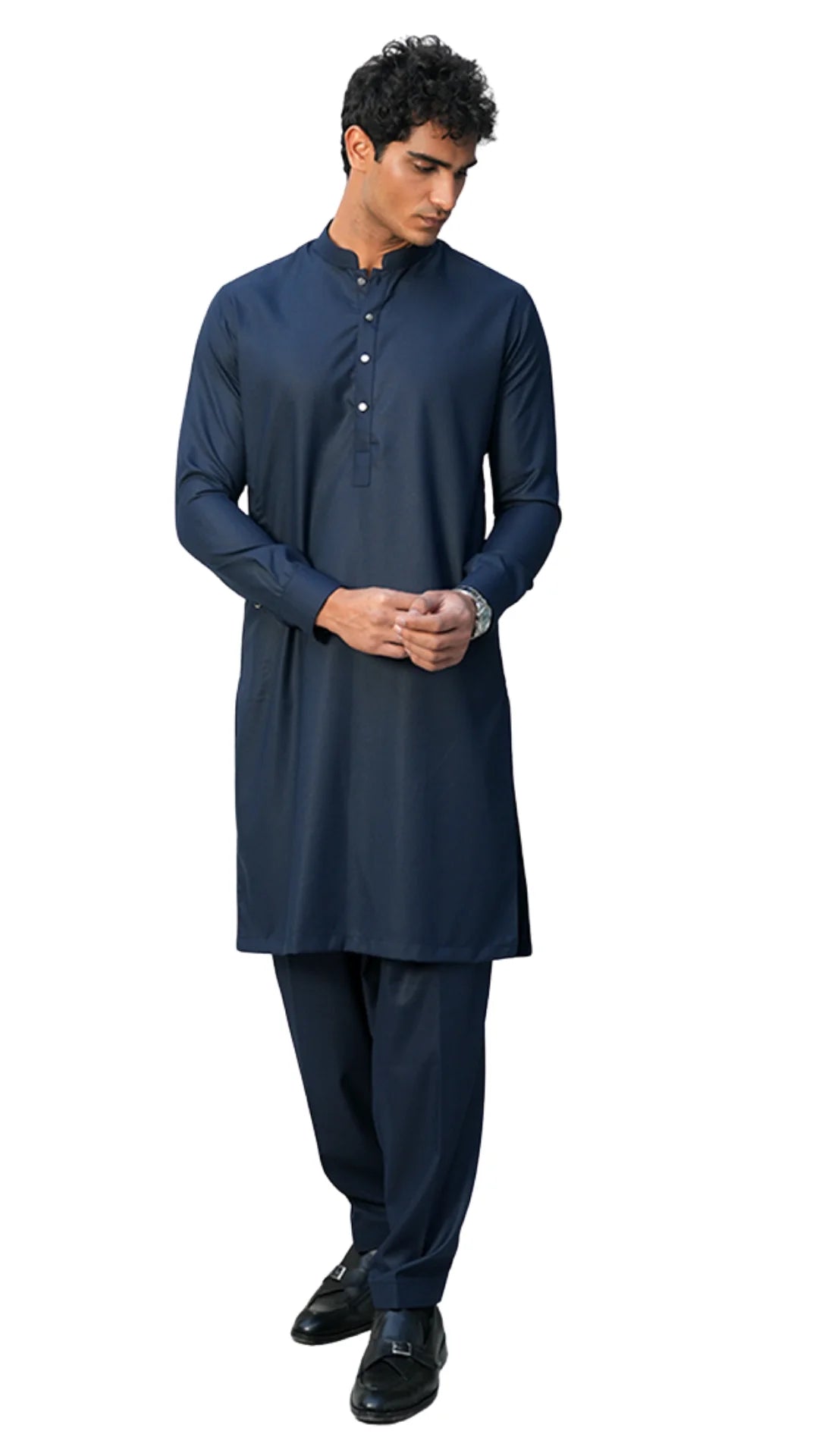 Farz Kameez Shalwar-NVY Main image