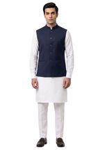 Zawadi Awami Waistcoat-NVY