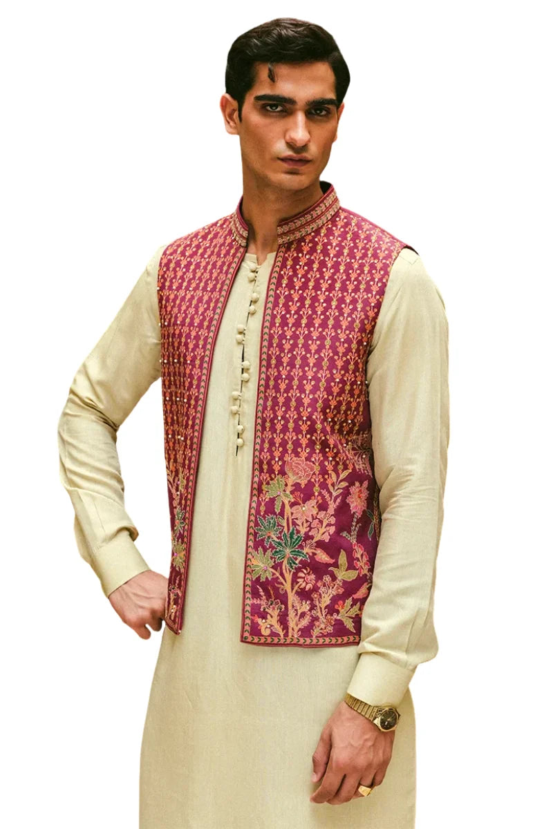 Jamir Awami Waist Coat