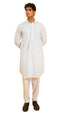 Baron Kurta Trouser-WHT