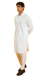 Baron Kurta Trouser-WHT
