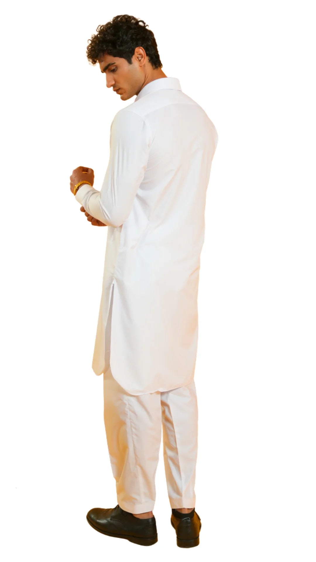 Baron Kurta Trouser-WHT