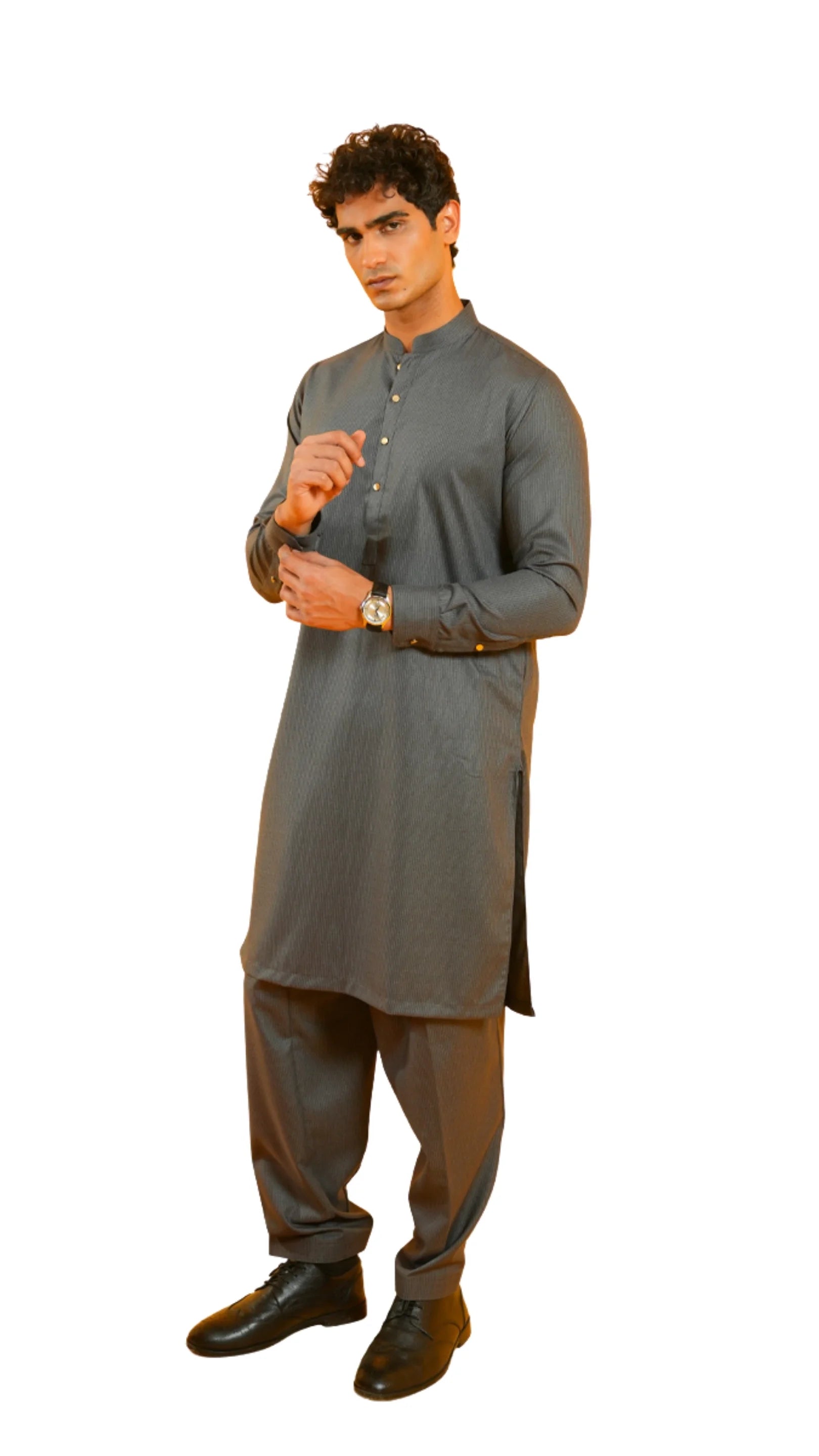 Nakhsh Kameez Shalwar-SGY Main image