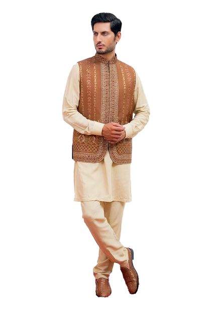 Ghalib Awami Waist Coat