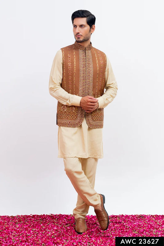 Ghalib Awami Waist Coat