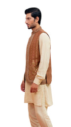 Ghalib Awami Waist Coat