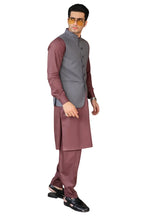 VYARA AWAMI WAISTCOAT-ASH GREY