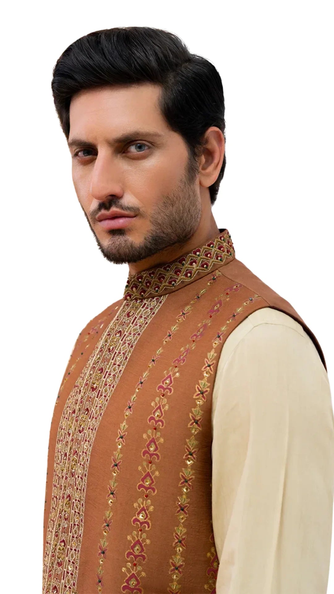Ghalib Awami Waist Coat