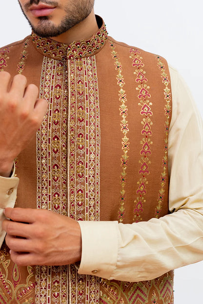 Ghalib Awami Waist Coat