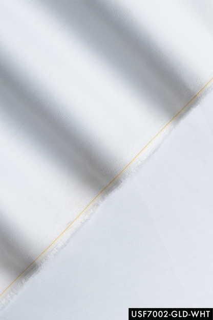 Kourash Unstitched Kameez Shalwar-WHT