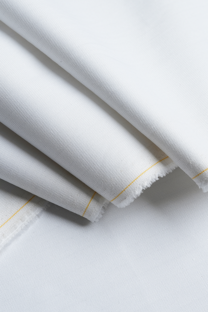 Kourash Unstitched Kameez Shalwar-WHT