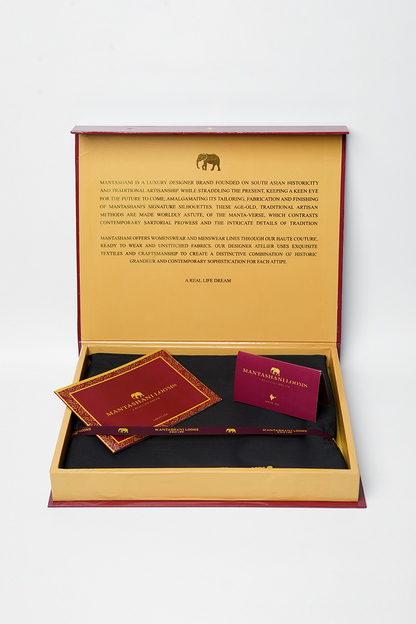 Tahfeef Unstitched Kameez Shalwar-BLK