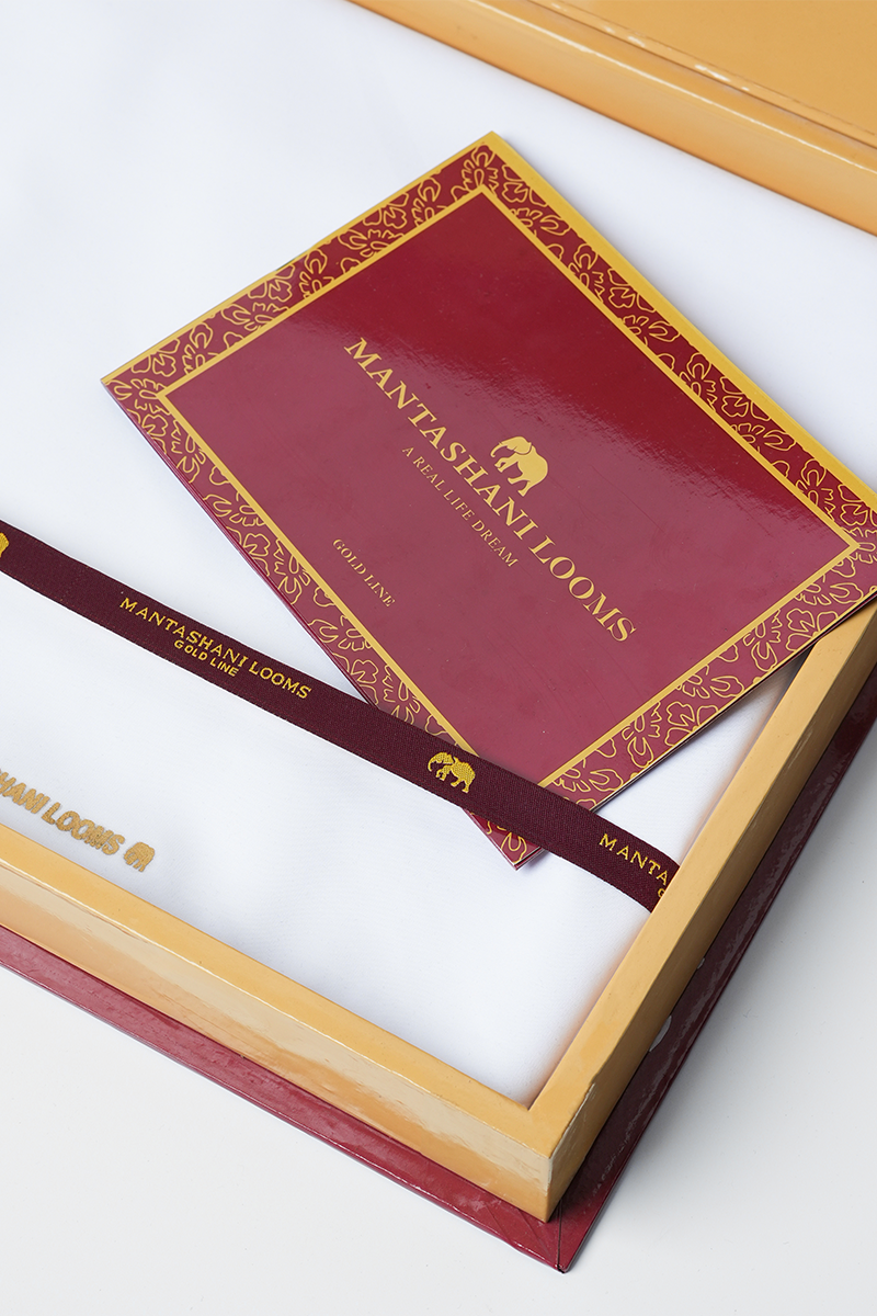 Tahfeef Unstitched Kameez Shalwar-WHT