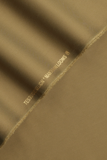 Roshangaar Unstitched Kameez Shalwar-BRN