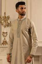 Bedir Kurta-Grey