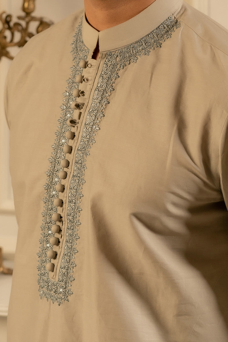 Bedir Kurta-Grey
