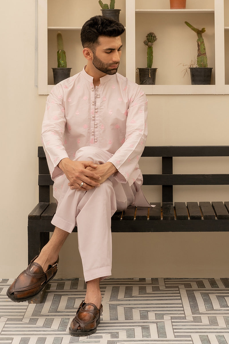 Furkan Kurta-Pink Secondary image