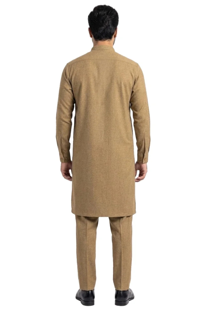Zaria Kurta Trouser-KHA Secondary image