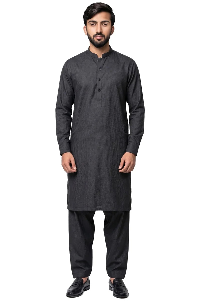 Laaj Kameez Shalwar-BLK