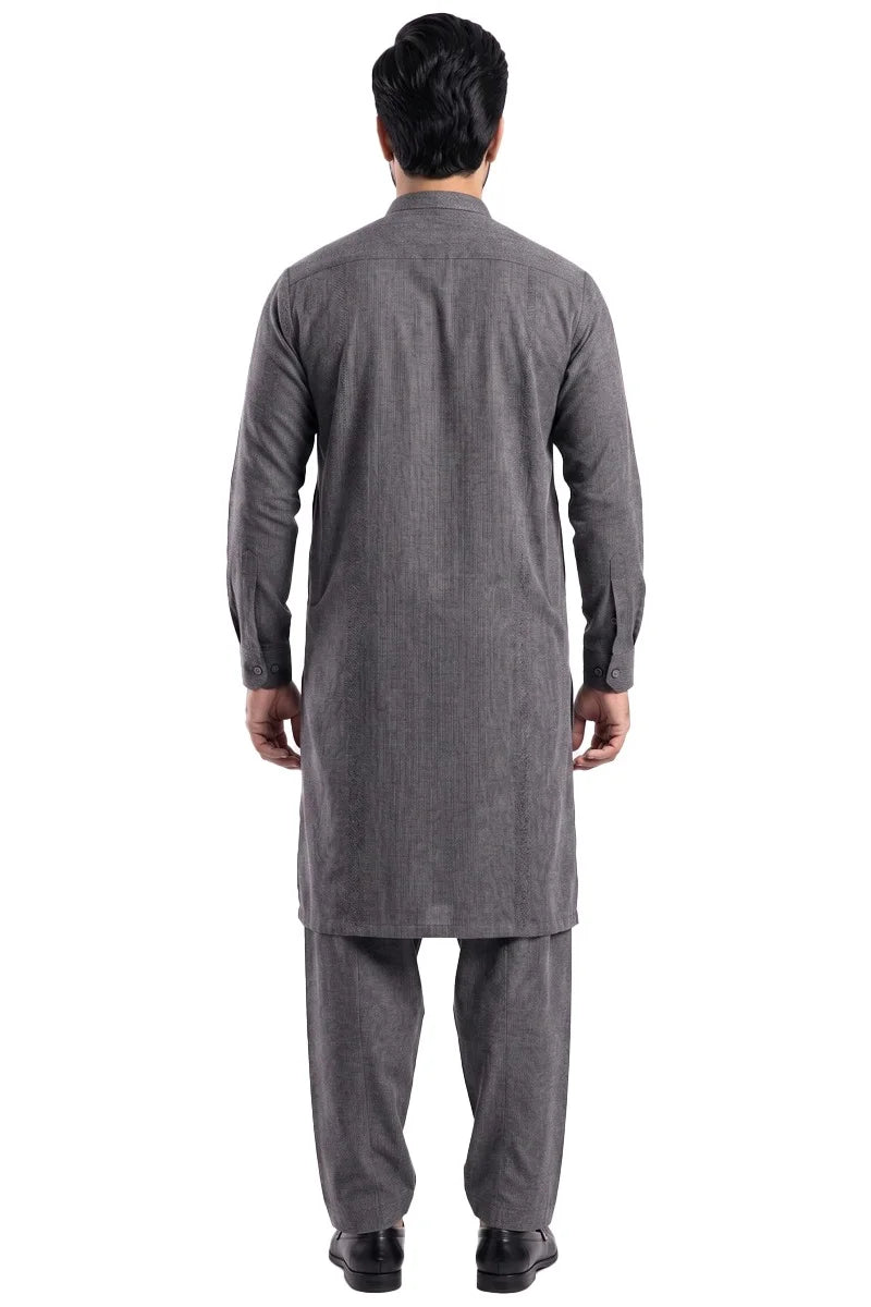 Vasl Kameez Shalwar-GRY