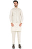 Tajveer Awami Waist Coat Wht